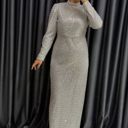 BONCUK ABİYE GRİ RENK