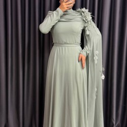 ESA ABİYE SU YEŞİLİ RENK