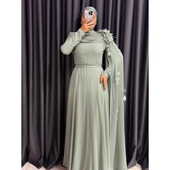 ESA ABİYE SU YEŞİLİ RENK