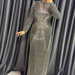 SİYAH BONCUK ABİYE