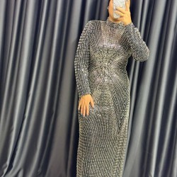 SİYAH BONCUK ABİYE