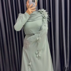 ESA ABİYE SU YEŞİLİ RENK