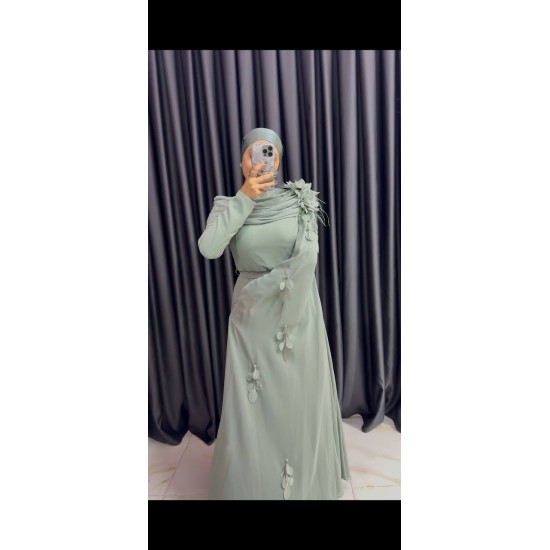 ESA ABİYE SU YEŞİLİ RENK